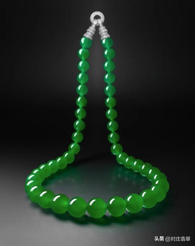 高端翡翠珠链，是翡翠收藏者的最佳选择  第11张