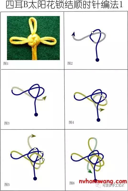 挂件绳编法教程,挂件绳子打结方法  第40张