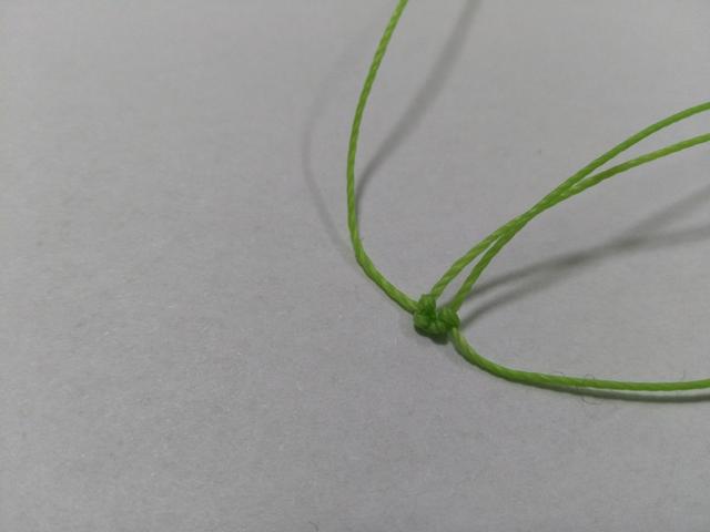 挂件绳子打结方法,小挂件绳编法