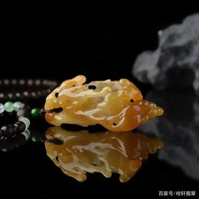 却相似到难以区分！黄翡vs黄龙玉，1个是翡翠1个是黄蜡石-第9张图片-